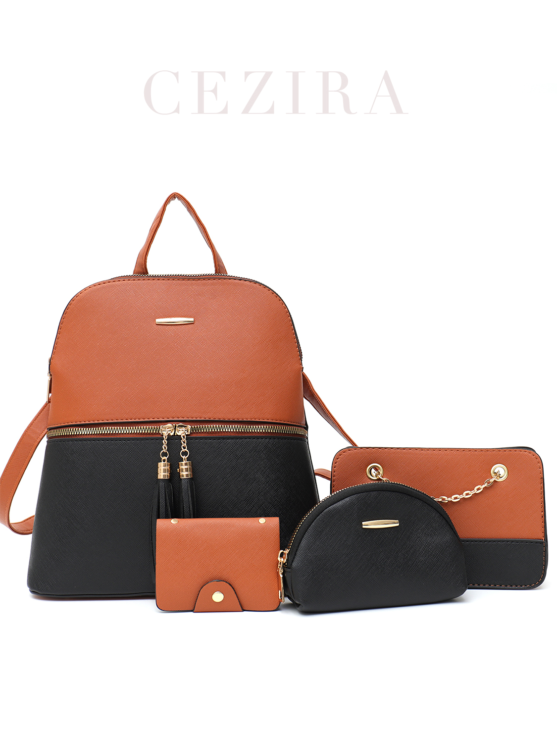 4 PCS Bags Set Women's Fashion - Women Bags In Amazon ulasan dan harga