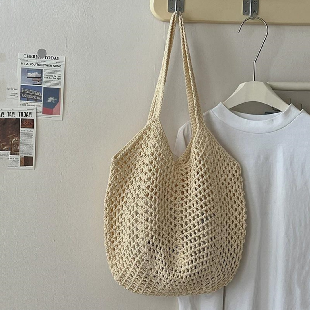 New Casual Beach Bag Woven Hol - Women Bags Manufacturer ulasan dan harga