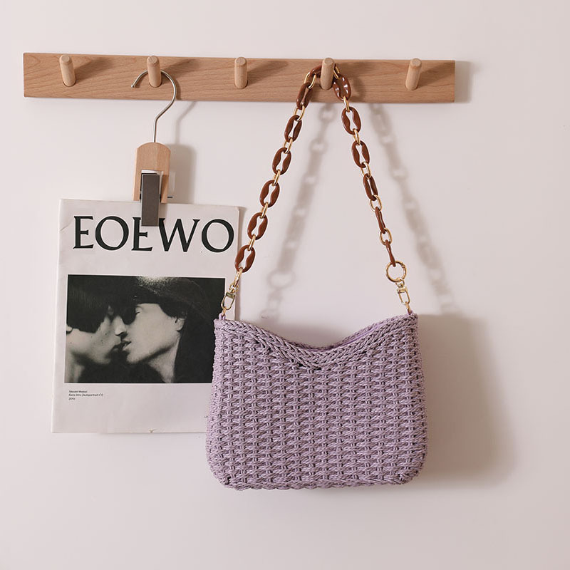 Straw Woven Bag for Women: Sol - Woven Straw Bag ulasan dan harga