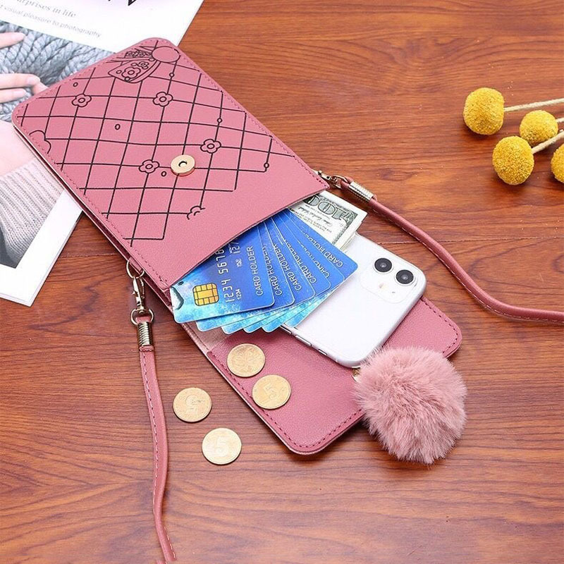 Cute Cartoon Pattern Touch-Scr - Women Bags In Amazon ulasan dan harga