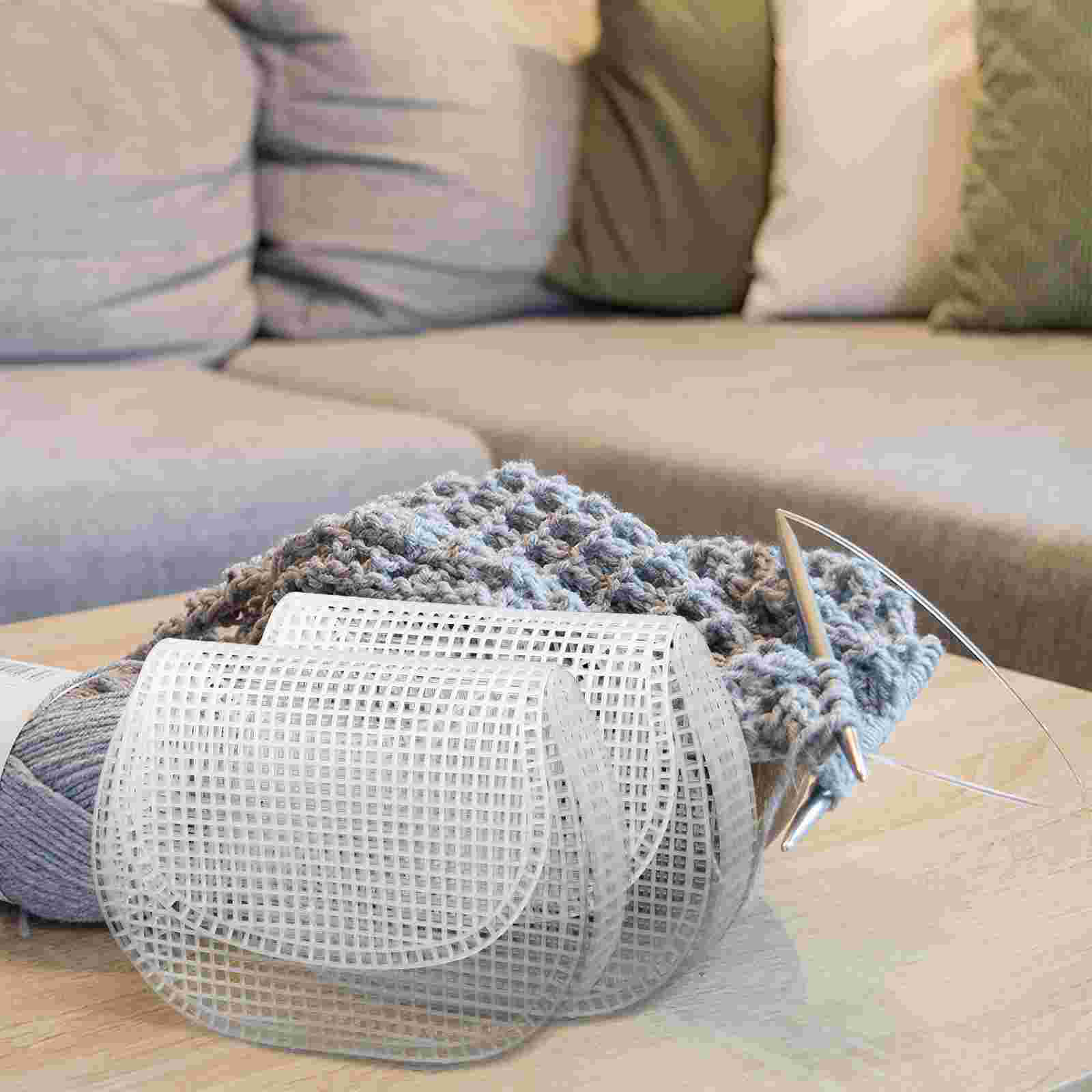 6 Pcs DIY Plastic Mesh Canvas  - Women Bags Manufacturer ulasan dan harga