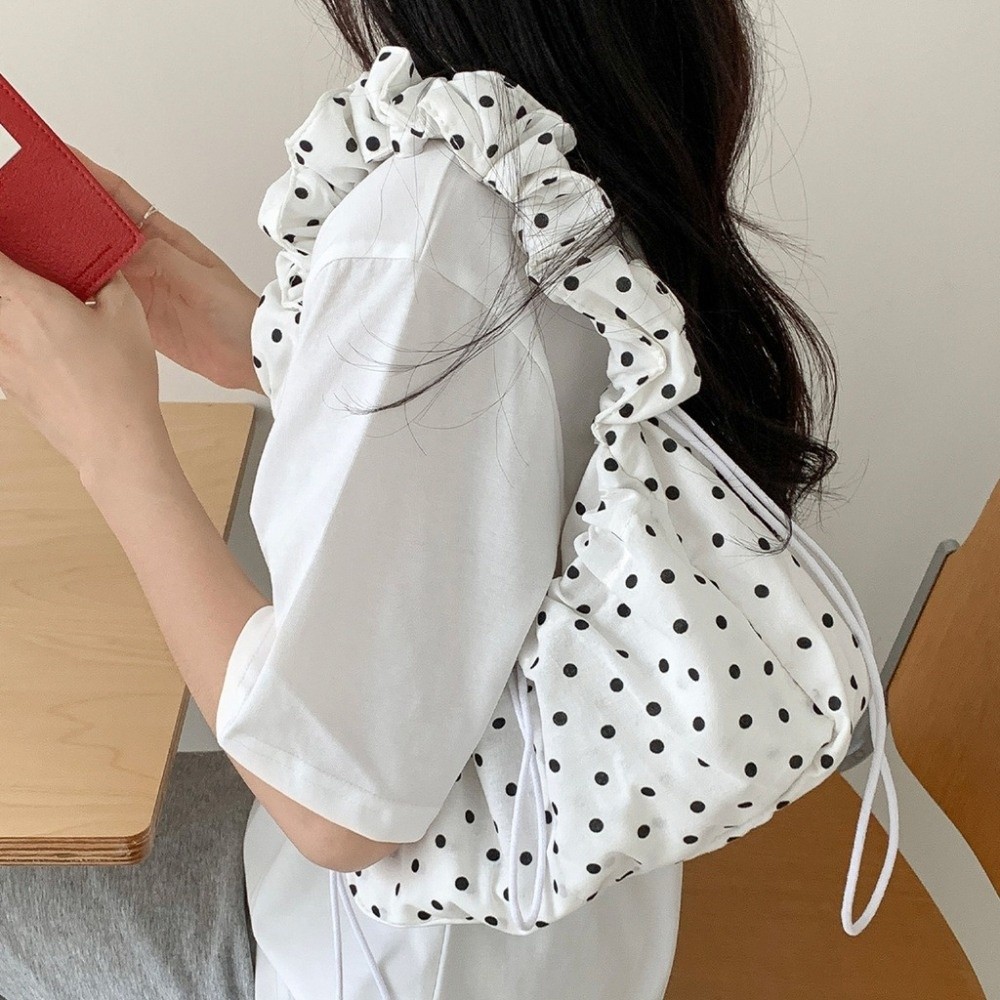 Versatile Polka Dot Underarm B - Women Bags Large ulasan dan harga