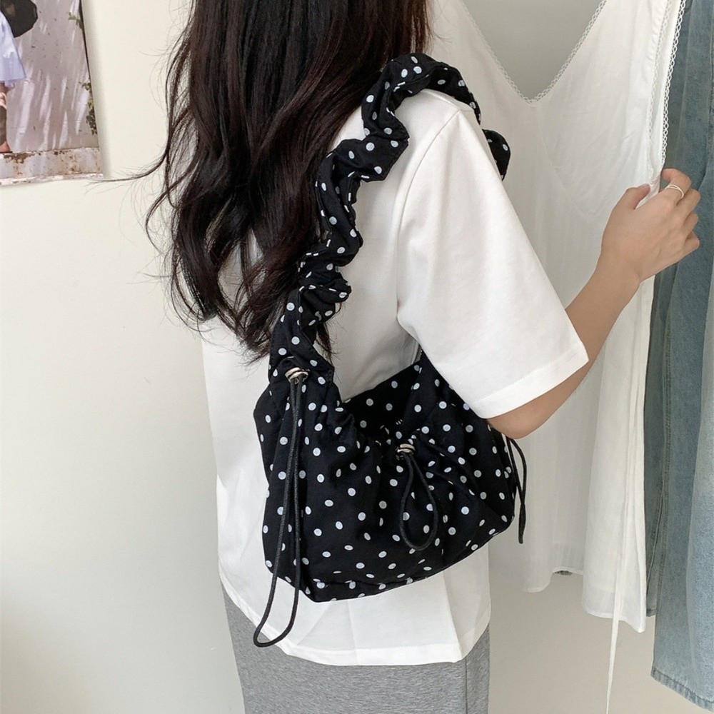 Versatile Polka Dot Underarm B - Women Bags Large ulasan dan harga