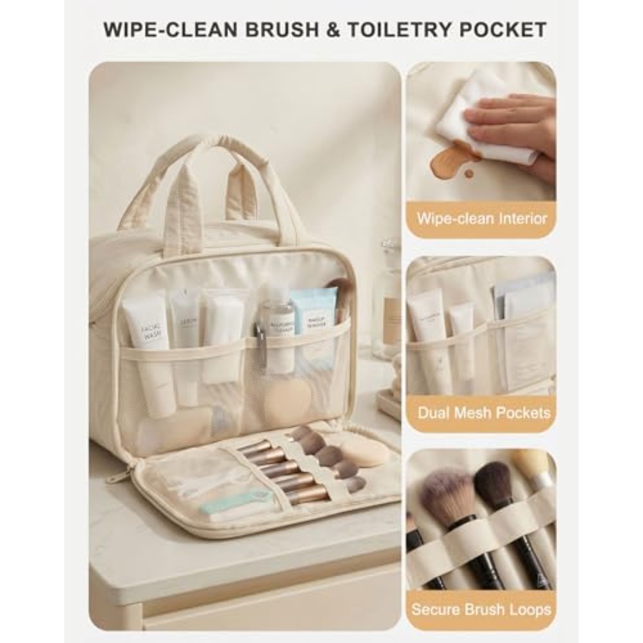 Large Quilted Toiletry Bag for - Women Bags Large ulasan dan harga