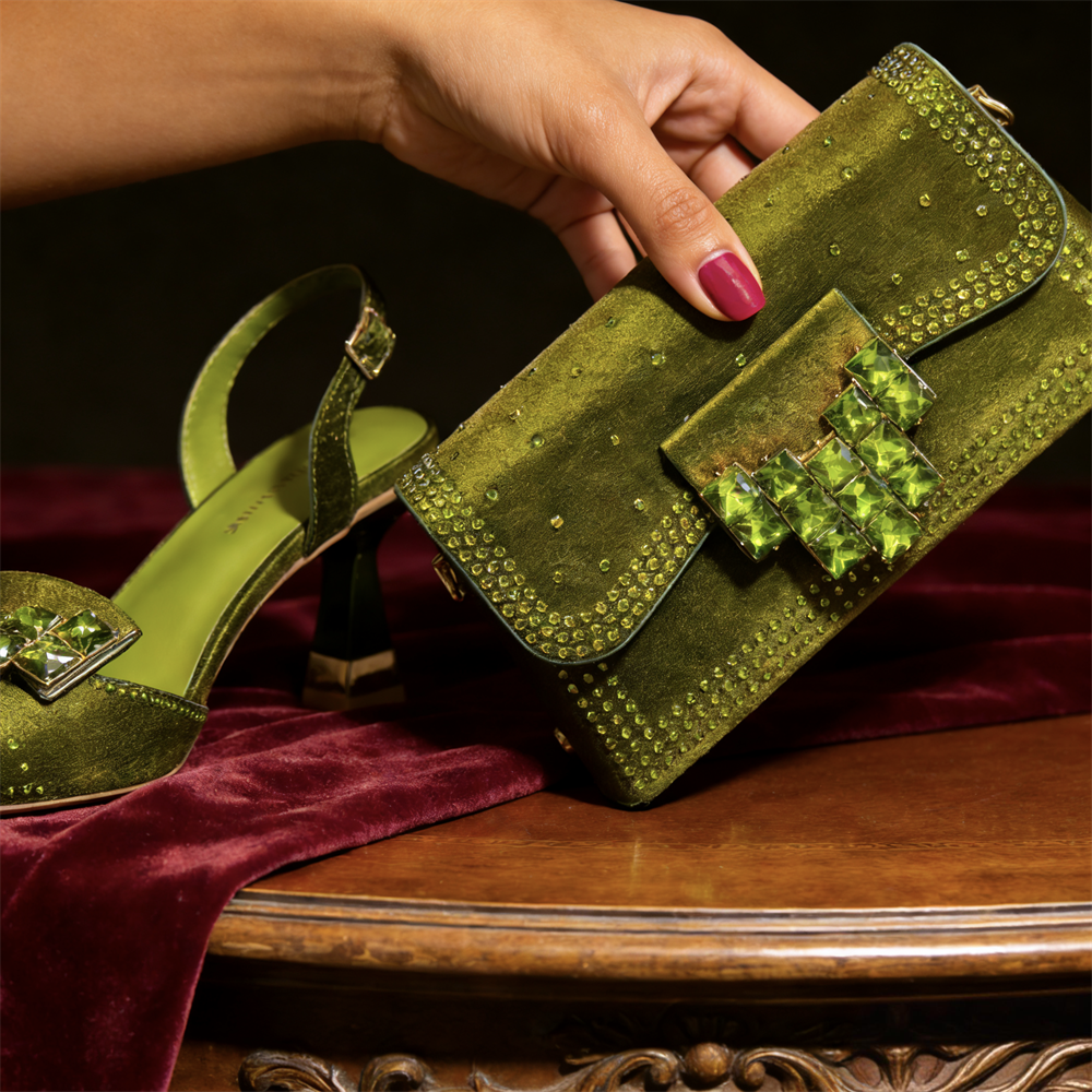 2026 INS Italian Design Olive  - Women Bags For Wedding ulasan dan harga