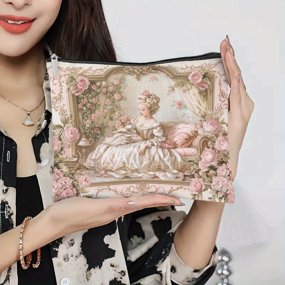 A Rococo Floral Makeup Bag - C - Women Bags In Amazon ulasan dan harga