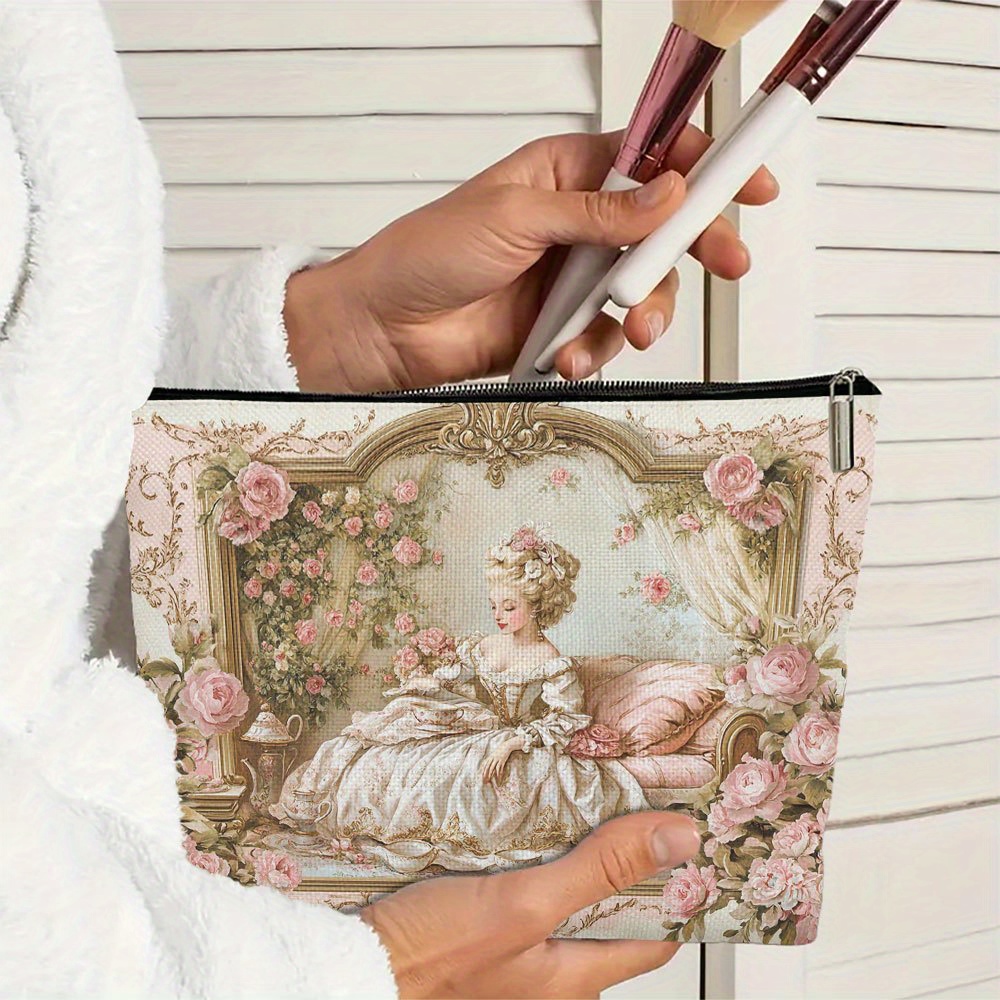 A Rococo Floral Makeup Bag - C - Women Bags In Amazon ulasan dan harga