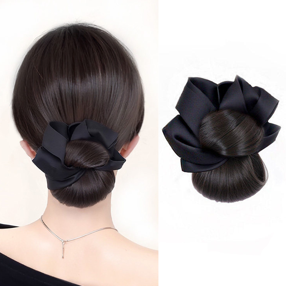 Low Synthetic Bun Ponytail Hai - Women Bags Daily Use ulasan dan harga