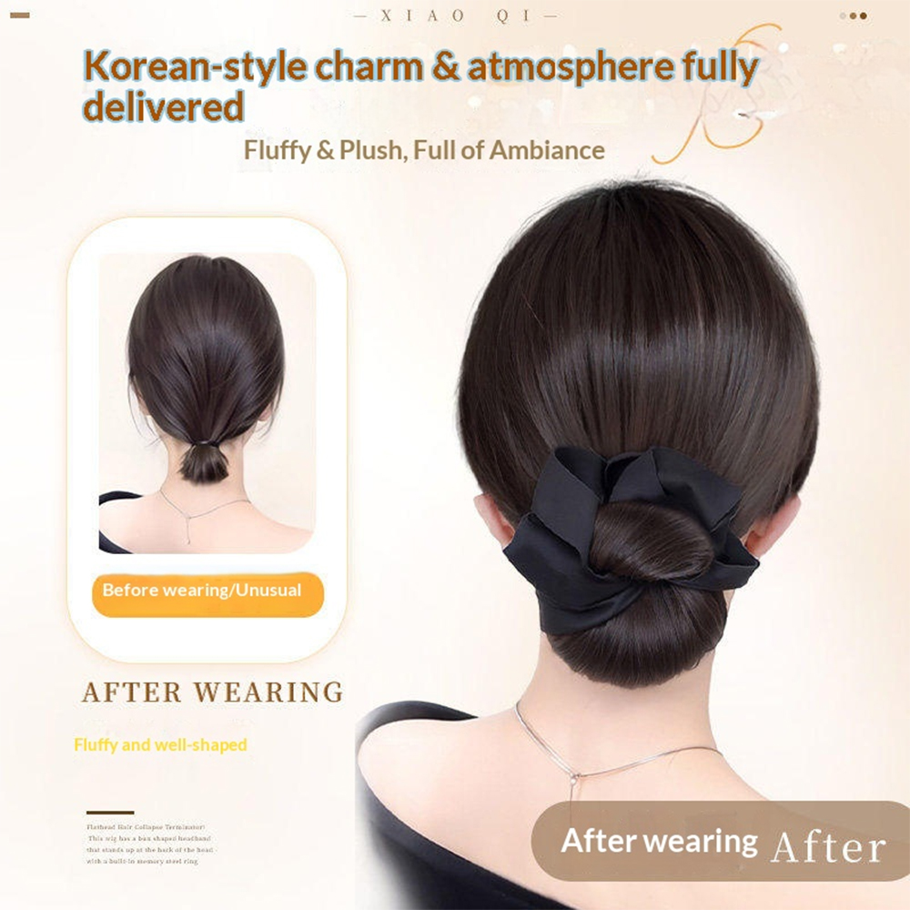 Low Synthetic Bun Ponytail Hai - Women Bags Daily Use ulasan dan harga