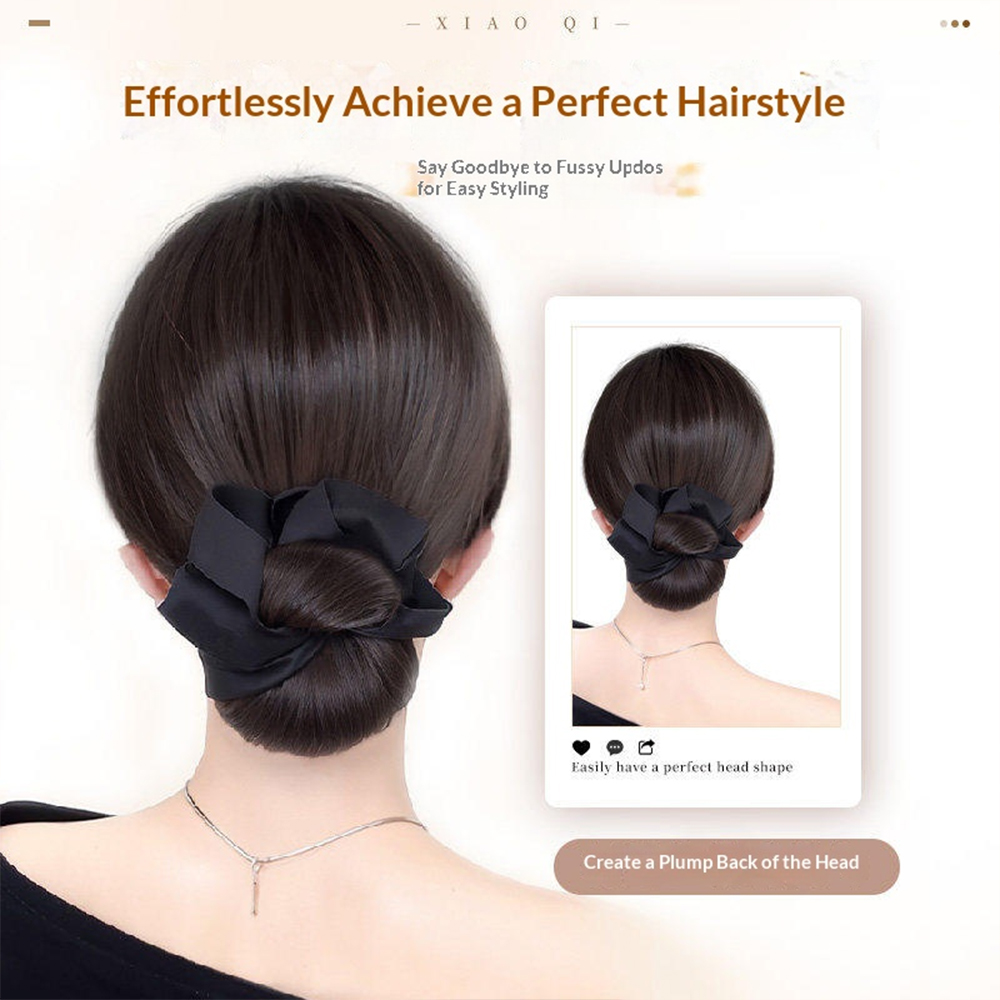 Low Synthetic Bun Ponytail Hai - Women Bags Daily Use ulasan dan harga