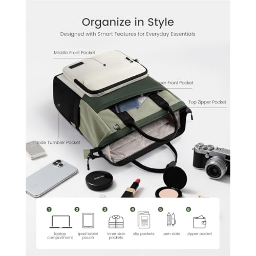 Laptop Backpack for Women Trav - Women Bags Large ulasan dan harga