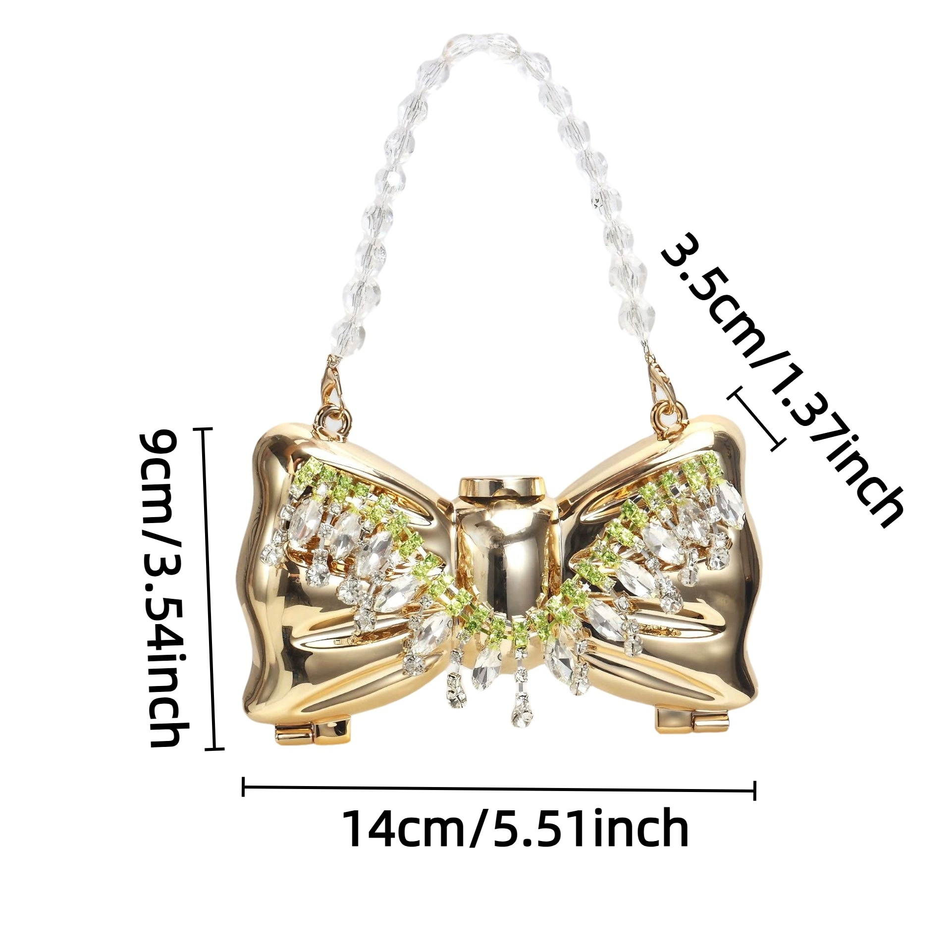 Luxury Fashion Metal Mini Hand - Women Bags Daily Use ulasan dan harga